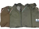 Veste de survêtement d'entraînement de l'armée italienne authentique, veste de sport militaire vintage