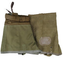 Guêtres de randonnée authentiques de l'armée italienne en toile OD olive surplus militaire M70 combat