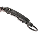 Fox Knives Brand Italy Chiropteka Couteau pliant Karambit acier inoxydable noir