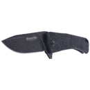 Fox Knives ECHO 1 folding pocket knife black Idroglider stone wash coating - GoMilitar