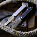 Fox Knives VULPIS FX - VP108 OD Folding Pocket Knife Stainless Steel N690Co Green - GoMilitar