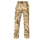 Genuine German army desert tropical camouflage pants with cargo pockets, durable lightweight military trousers.