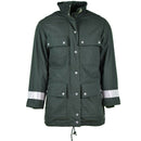 Genuine German police jacket GoreTex green waterproof BGS parka Border Guard - GoMilitar