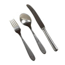 Genuine Norwegian army Cutlery stainless steel eating utensils spoon fork knife - GoMilitar