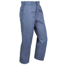 Genuine Swiss Civil Defense blue combat trousers with multiple pockets, durable, water-resistant, and designed for emergency use.