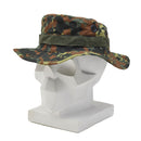 Chapeau militaire MFH à bord matelassé multiple, boucles circonférentielles, camouflage Flecktarn