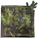 Folded MFH Tarp Extreme M95 camouflage waterproof and windproof heavy duty outdoor shelter tarpaulin