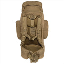 MIL-TEC RECOM Tactical Backpack 88L Adjustable Shoulder Straps Rain Cover