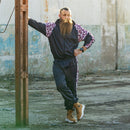 Original French Military school sports 90s pants retro hiking striped sweatpants - GoMilitar