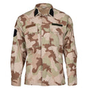 Original Hungarian Military tactical jacket combat desert camo shirt lightweight - GoMilitar