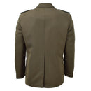 Veste militaire italienne d'origine VERDE, tenue de défilé vintage marron