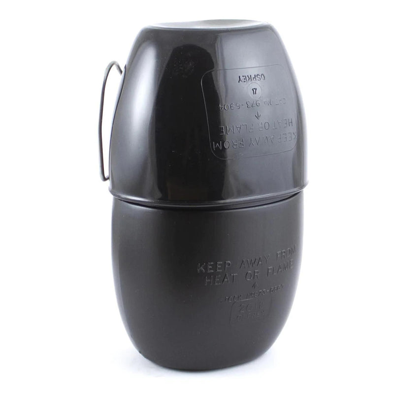 Réchaud en aluminium pour système de cuisson multicombustibles BCB, gourde OTAN, pochette multicam