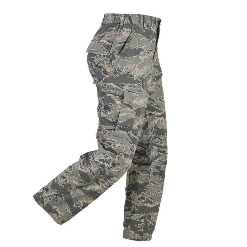 Pantalon de terrain militaire américain original pour homme, Rip Stop ABU Digital Tiger Stripe Camo