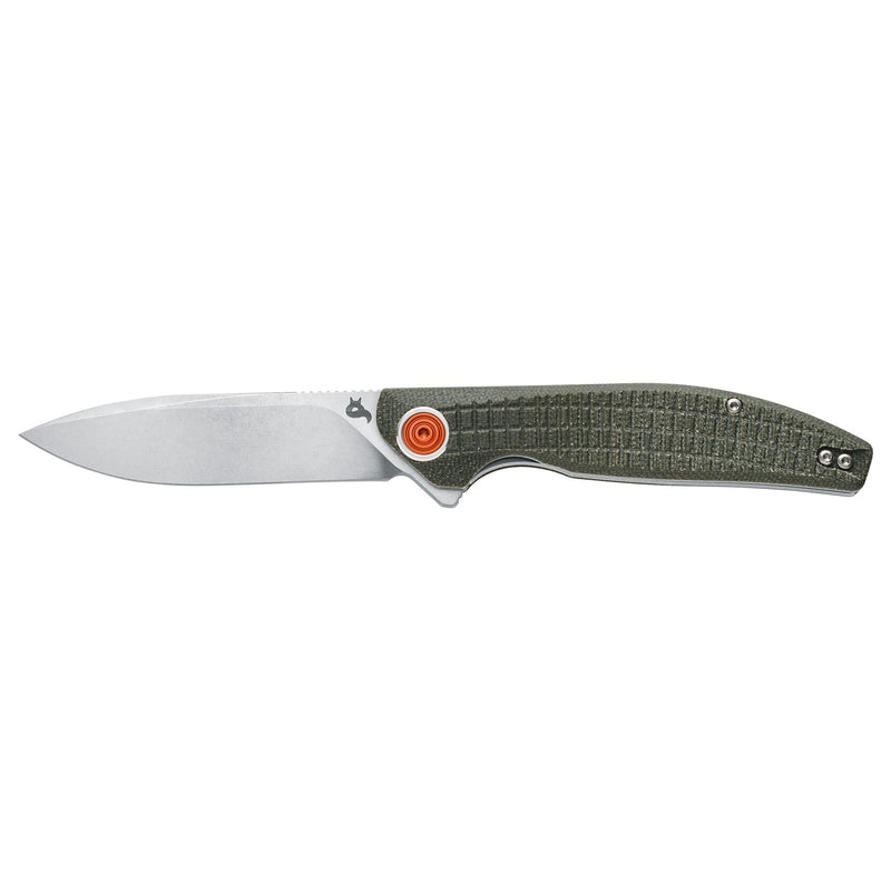 Couteau de poche pliant Fox Knives ARTIA BF-765 OD Drop Point en acier inoxydable D2