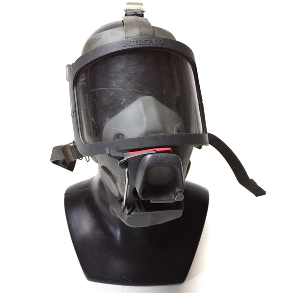 Masque facial authentique de marque Interspiro pour pompier, appareil respiratoire autonome, masque à gaz