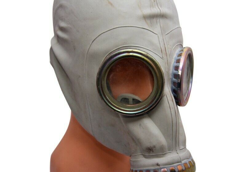 Polish Poland gas mask MP3 MUA Only Mask Genuine respiratory surplus 1970's