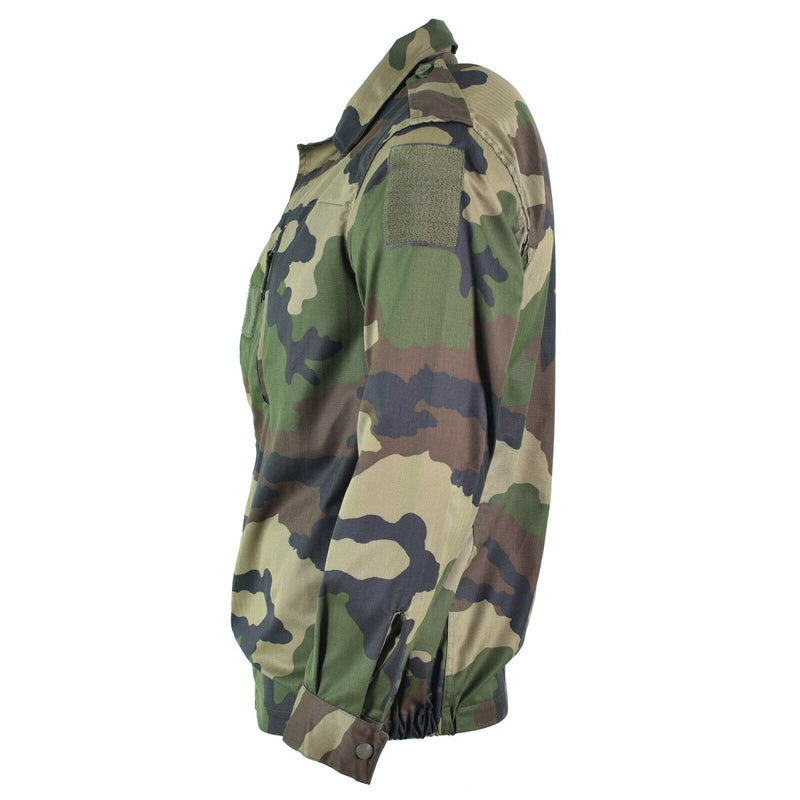 Véritable veste de combat F2 de l'armée française fatigue camouflage CE surplus militaire NEUF
