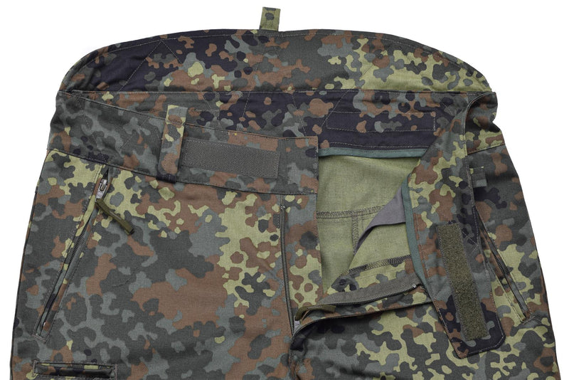 Pantalon tactique Sniper Leo Kohler pour troupes de campagne, camouflage rip-stop flecktarn