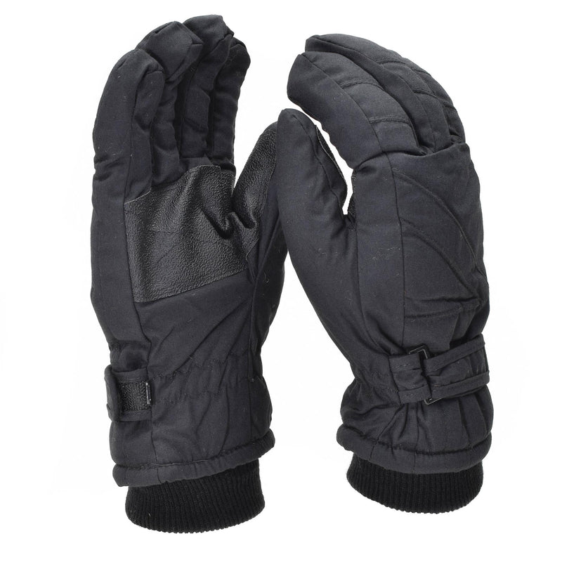 Gants Mil-Tec pour hommes, doublure chaude THINSULATE™, noir, équipement tactique pour hommes d'hiver