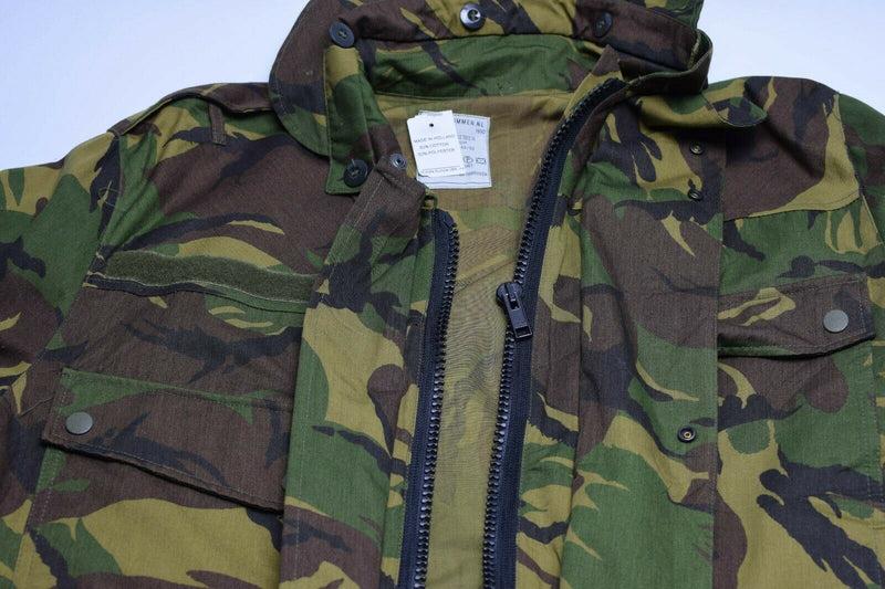 Veste militaire originale de l'armée néerlandaise M65 parka militaire sans doublure Holland Military