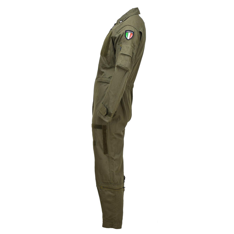 Combinaison de vol militaire italienne authentique, combinaison militaire olive en aramide