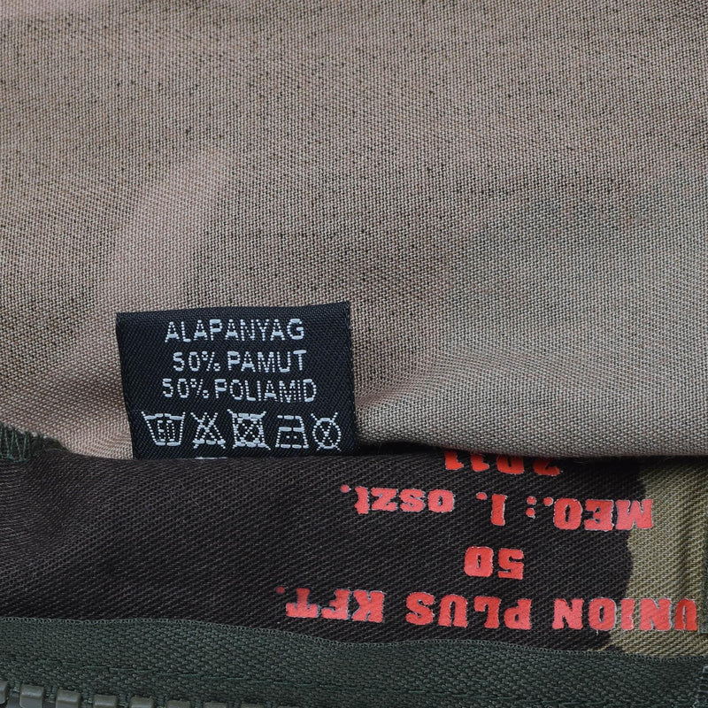 Veste de campagne militaire hongroise originale M1990 chemises forestières à quatre couleurs NEUF