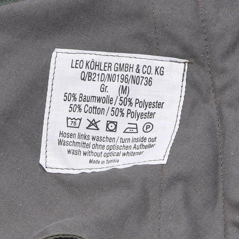 Pantalon tactique de combat militaire Sniper Leo Kohler pantalon olive field rip-stop