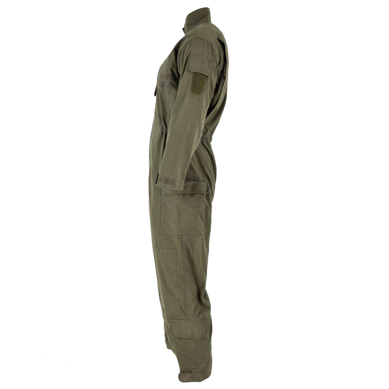 Combinaison de l'armée autrichienne originale en ripstop vert olive, surplus militaire