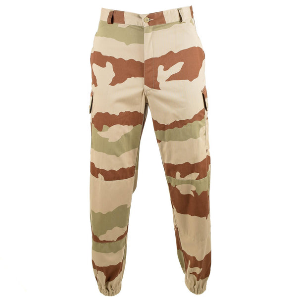 Pantalon militaire français d'origine F2 pantalon camouflage désert pantalon BDU armée renforcé