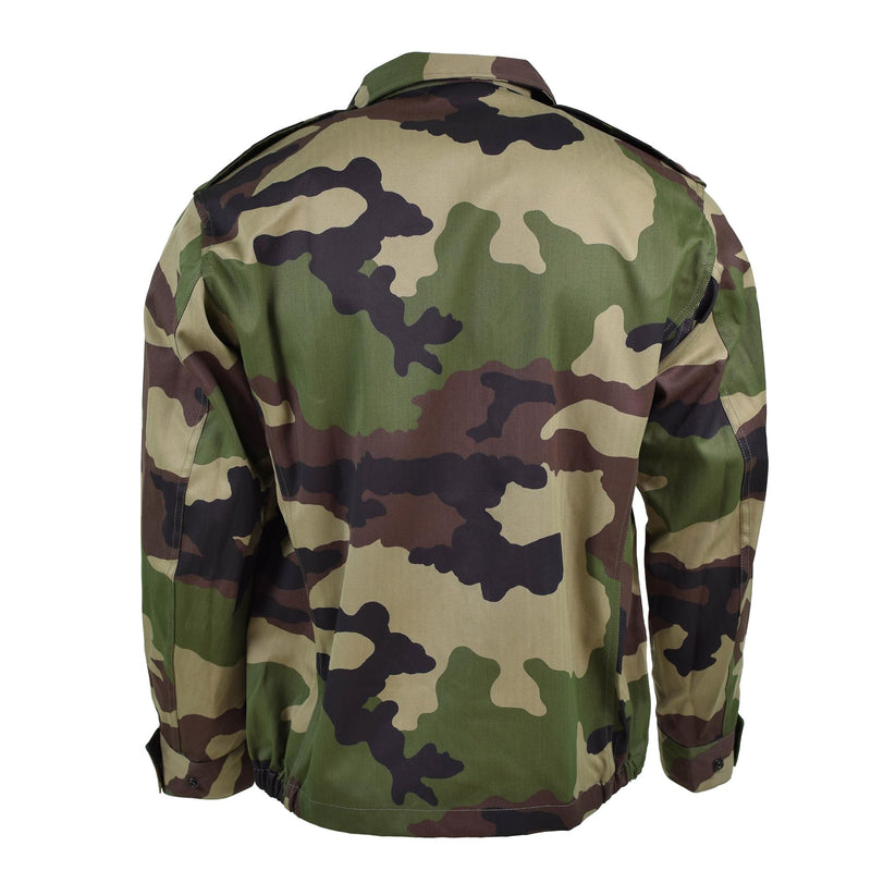 Véritable veste de combat F2 de l'armée française fatigue camouflage CE surplus militaire NEUF