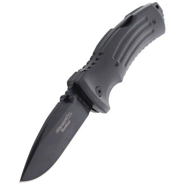 Couteau pliant Fox Knives Brand KUMA avec manche en acier inoxydable 440 G10 revêtu de titane