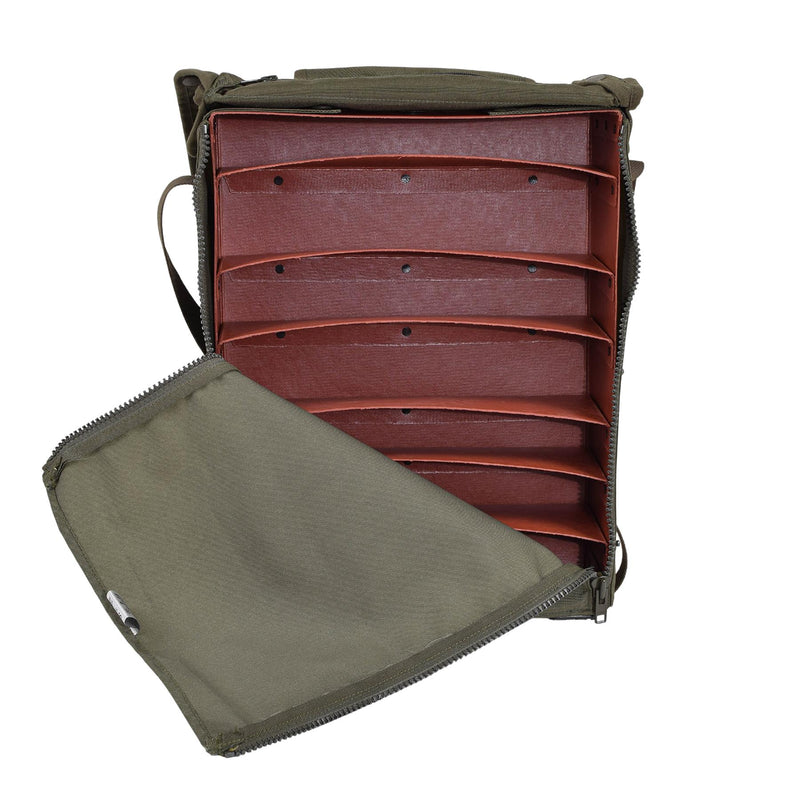 Sac de premiers secours original de l'armée autrichienne à bandoulière olive pour médecin, survie médicale, NEUF