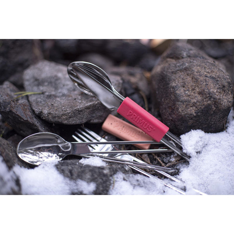 Ensemble de couverts de loisirs Primus camping randonnée couteau fourchette cuillère extérieur léger