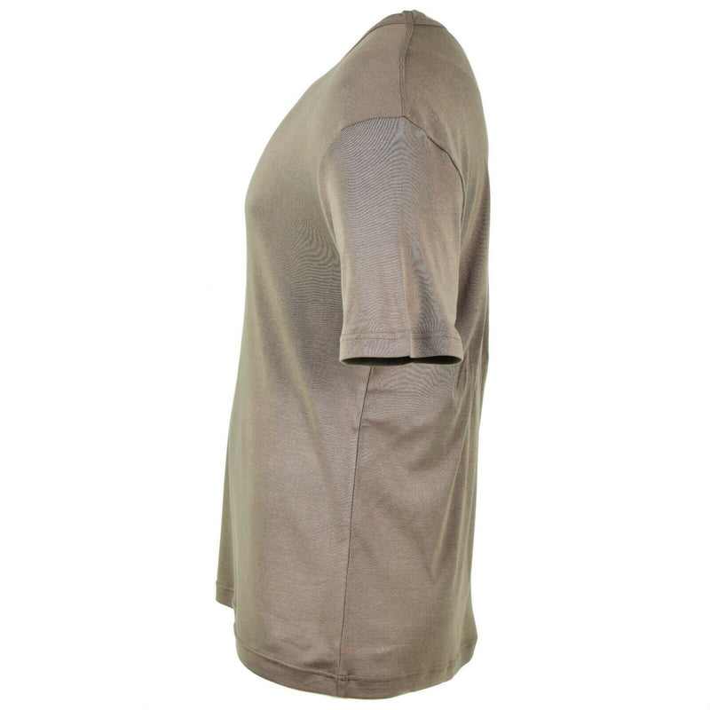 T-shirt authentique de l'armée autrichienne Chemise en coton gris à manches courtes, édition militaire NEUF 