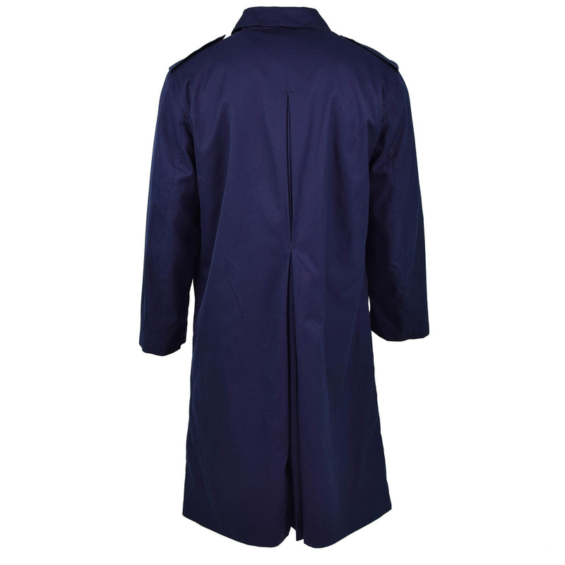 Véritable imperméable militaire français Trench-coat de l'armée de l'air bleu imperméable