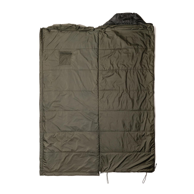 Snugpak Sleeping Bag 220cm Integrated Mosquito Net Compression Bag Olive