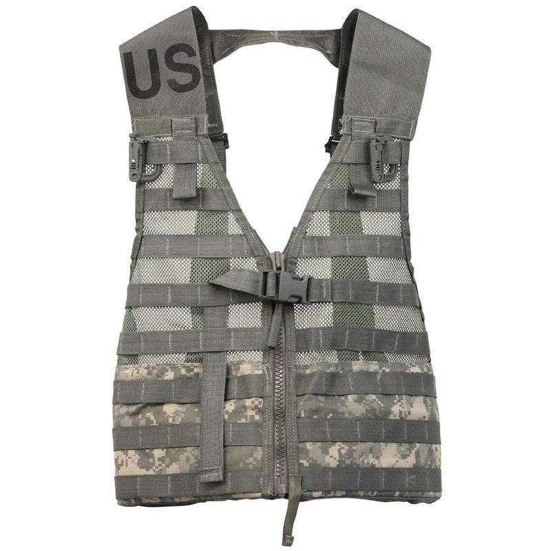 Original U.S. Army Tactical Vest MOLLE II adjustable one-size Dark Gray