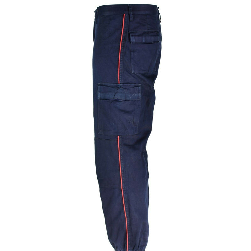 Pantalon bleu original de carabiniers de la police italienne
