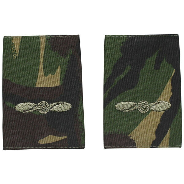 Véritables boucles d'épaule de l'armée britannique en tissu LEADING AIRCRAFTMAN Insignes militaires
