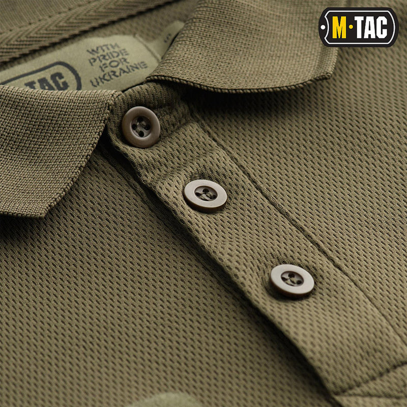 Polo de style militaire M-TAC, sous-vêtements tactiques légers et respirants, olive