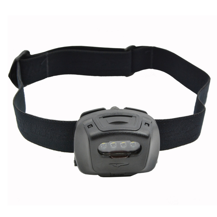 Princeton-Tec Quad Tactique MPLS Lampe Frontale Multicolore 78 Lumens IPX7 Noir