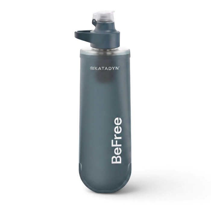 Katadyn BeFree AC 0,5 L filtre à eau flacon souple randonnée camping bleu ardoise