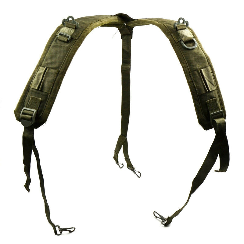 Ceinture tactique d'origine de harnais d'épaule de bretelles en Y de l'armée italienne