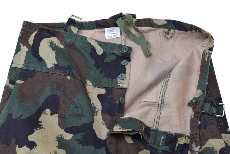 Pantalon de combat militaire hongrois d'origine M1990 Pantalon lourd à renforts BDU