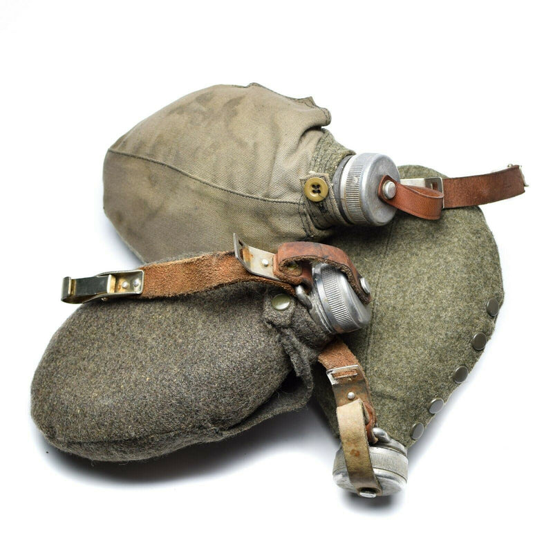 Bouteille d'eau à boire originale de l'armée suédoise de la Seconde Guerre mondiale