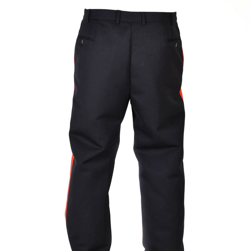 Pantalon de costume original des carabiniers de la police italienne, pantalon noir NEUF