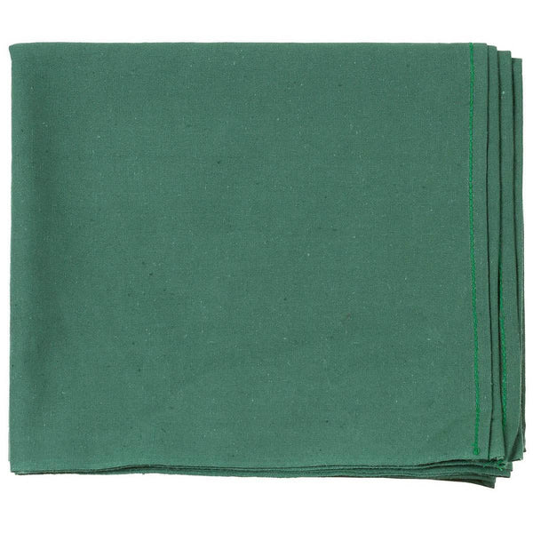 Véritable drap chirurgical militaire suédois 90x80cm en coton vert écharpe de premiers secours NEUF