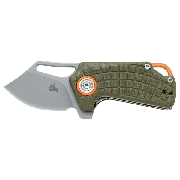 Fox Knives PUCK BF-761 OD Folding Pocket Knife 58-60 HRC Stainless Steel D2