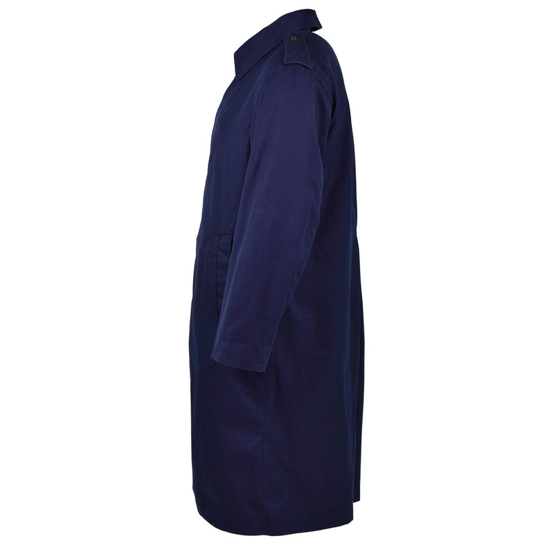 Véritable imperméable militaire français Trench-coat de l'armée de l'air bleu imperméable