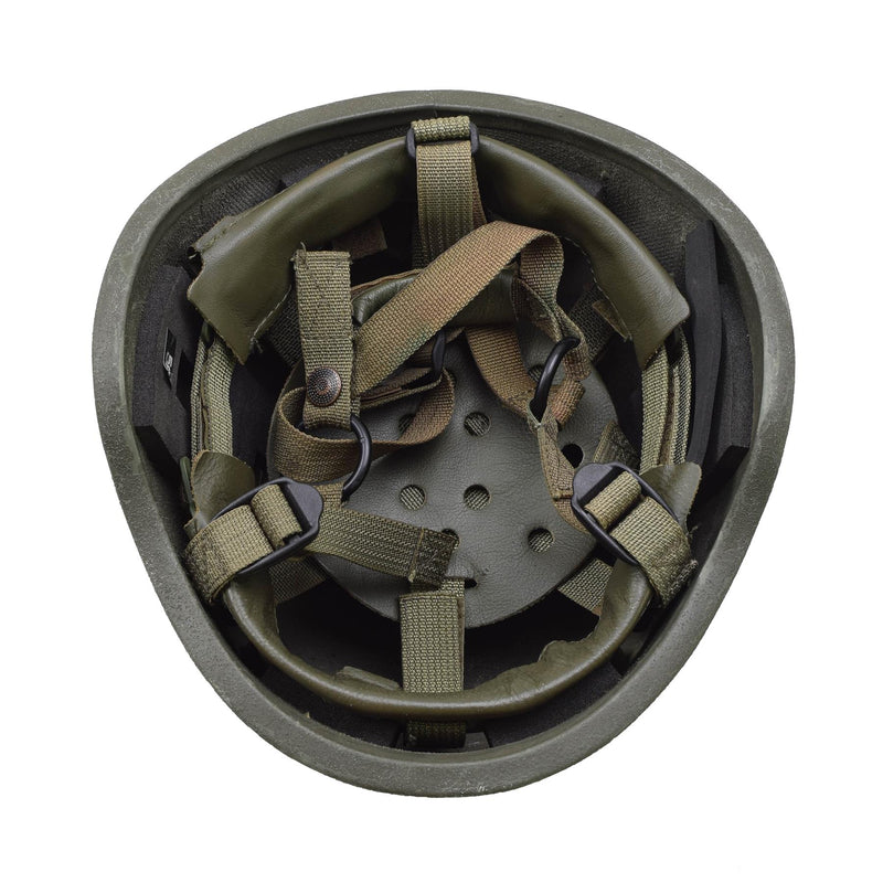 Original Military Italian Helmet Ballistics T.P OD green cover tactical combat